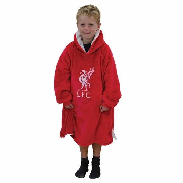 Liverpool FC Kids Oversized Hoodie, Clothing, Sports, Gift