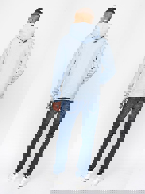 Crosshatch Kendrick Hoodie Light Blue
