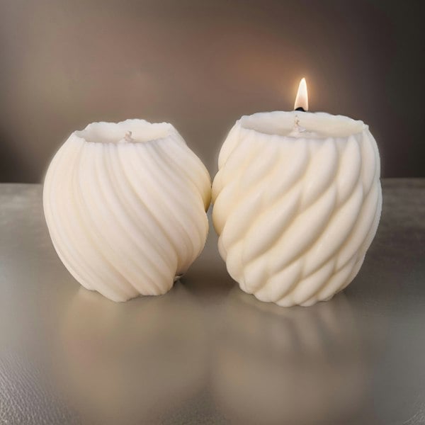 Ralph’s Orchard Pillar Candles | Unscented Natural Wax