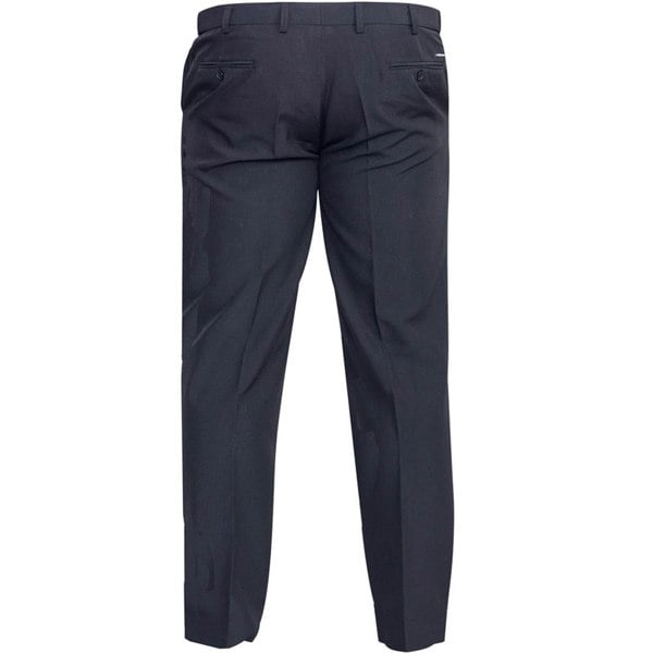 Duke Mens D555 Max Adjustable Waist Kingsize Trousers - Navy