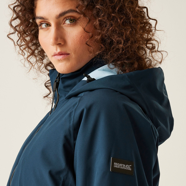Regatta Womens/Ladies Reeah Insulated Jacket - Navy/Clear Sky