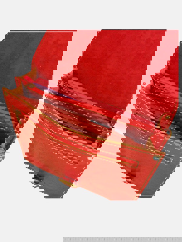 Berber Leather The Casablanca Mini Satchel in Red