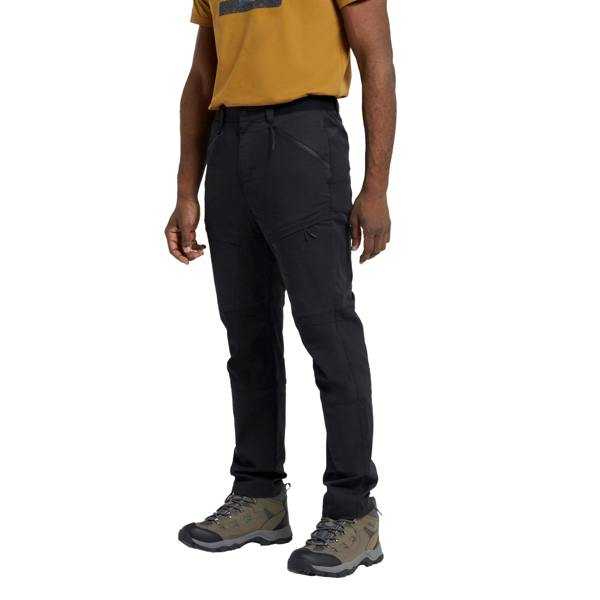 Mountain Warehouse Mens Jungle Hiking Trousers - Black - 