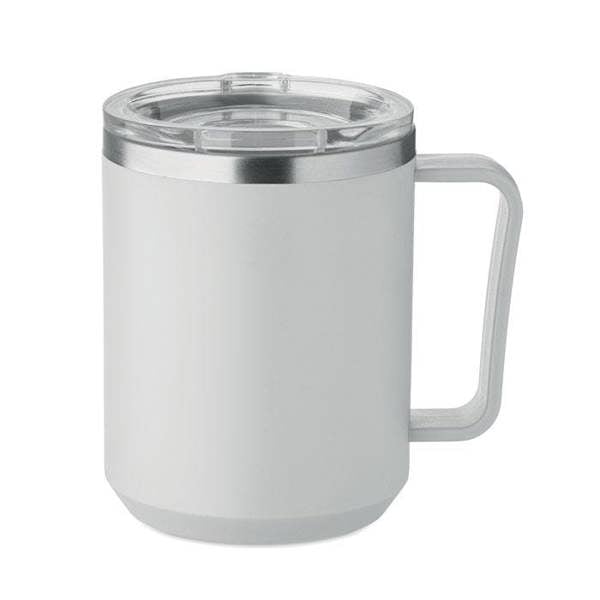 MidOcean Cocoa Double-Walled 400ml Mug - Grey - 