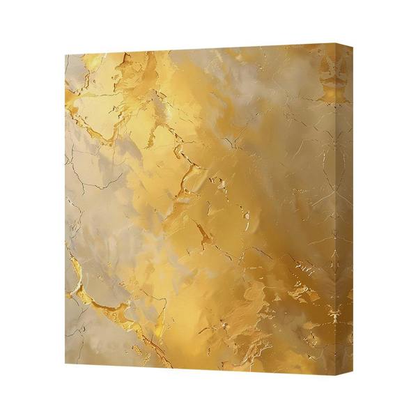 Benjamin Tate Design Gold Marble Canvas Art Print Wall Decor Handmade In United Kingdom