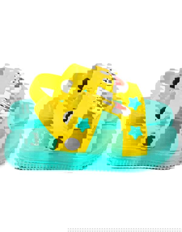 Baby Shark Unisex Kids Yellow Sandals