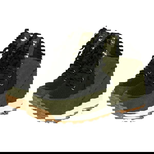 Crosshatch Mens Fordbliss Ankle Boots - Olive/Black - 