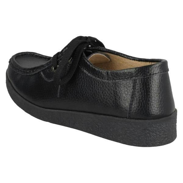 Eaze Ladies Eaze Flat Casual Lace Up Shoes
