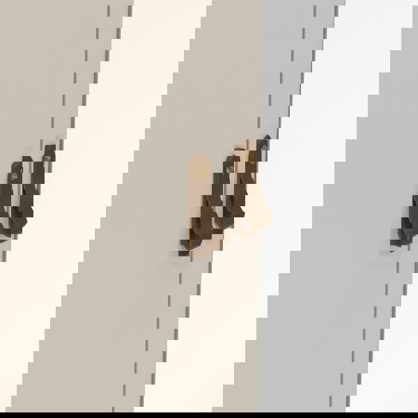 Furniture To Go Barcelona Wardrobe with 2 Doors + 1 Mirror Door + 2 Drawers in Cashmere