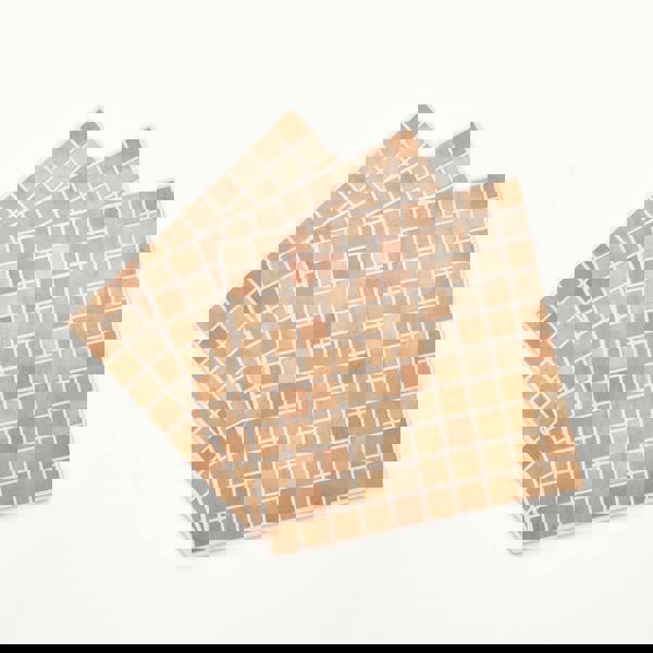 WT1595 - Boticcino Marble Mosaic Wall Tile Sticker Set - 15 x 15 cm (6 x 6 in) - 24 pcs