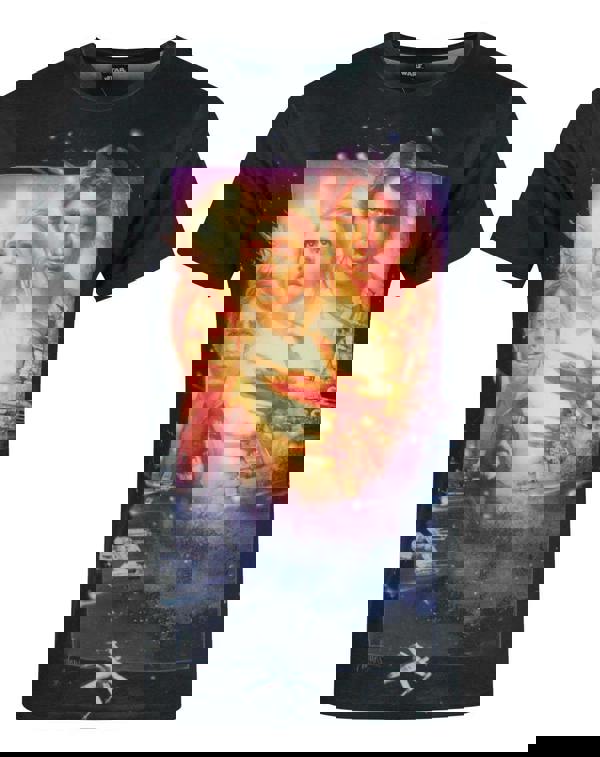 Star Wars Mens White Short Sleeved T-Shirt