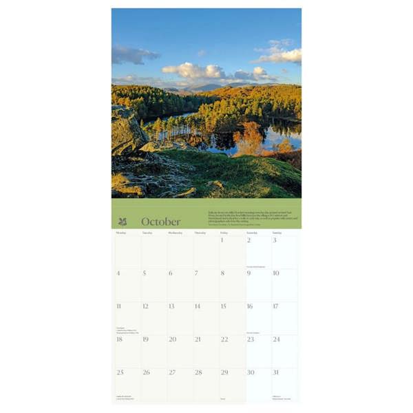 National Trust, Seasons Calendar 2027, Wall Calendars, Month To View, Natural World, Gift