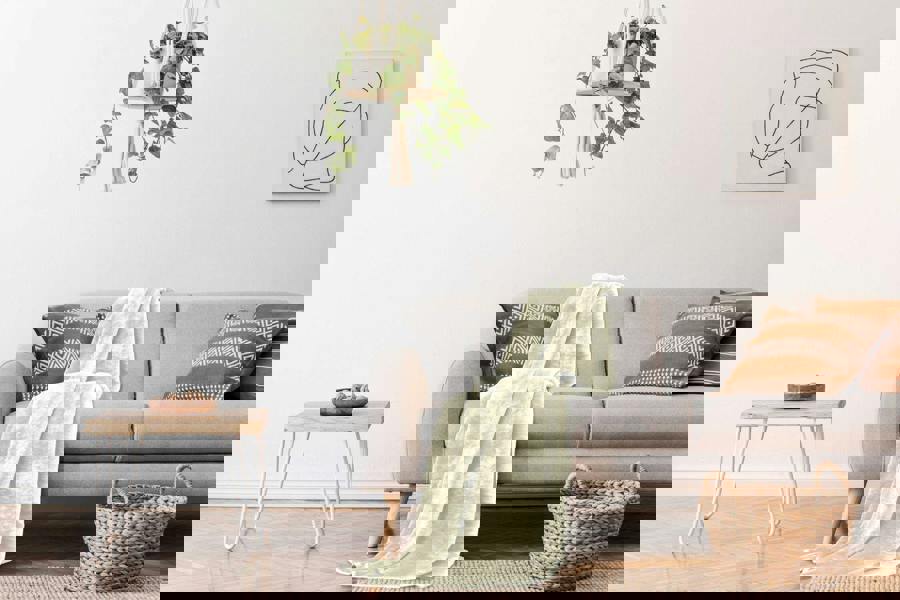 Smart Living Mink Throw - Cream