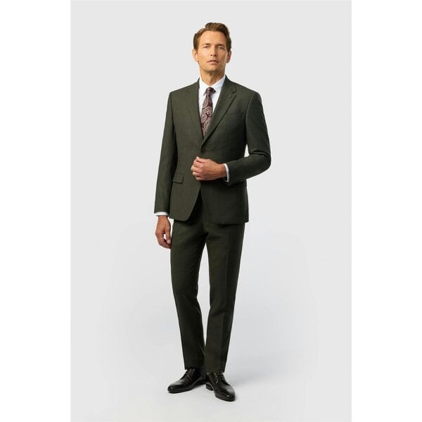Ted Baker Tailored Fit Forest Stretch Flannel Jacket