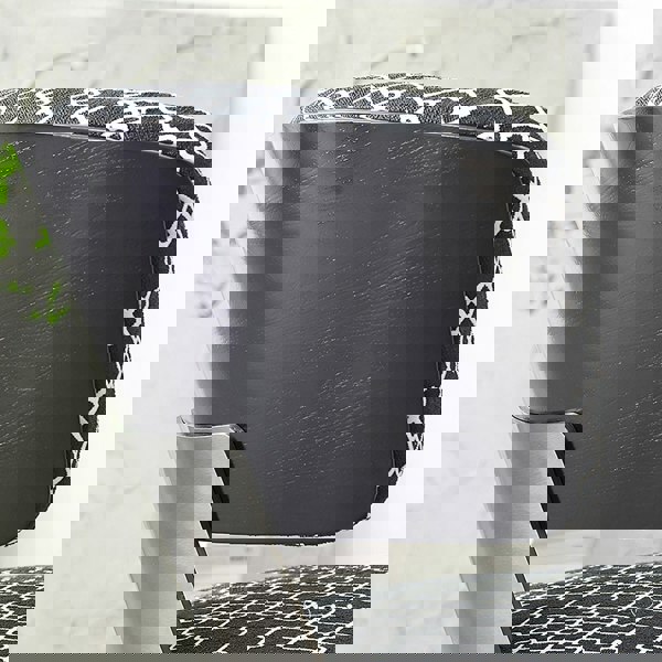 Nascimento Patterned Accent Chair, Black-Rit Concept-Rit Concept