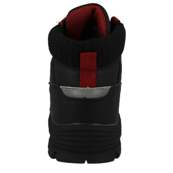 Penguin Mens Penguin Lace Up Ankle Boots Sherpa