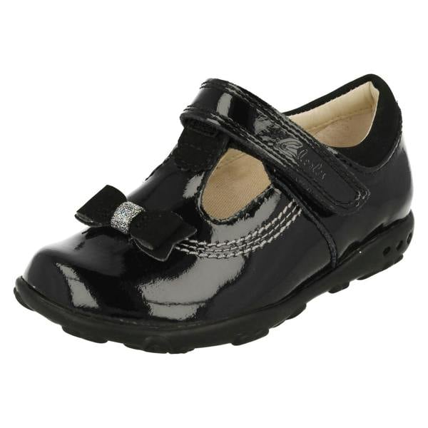 Clarks Girls Clarks T Bar Shoes Ella Ruby