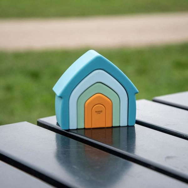 tickit SiliSoft® Stacking Houses (Neutral)
