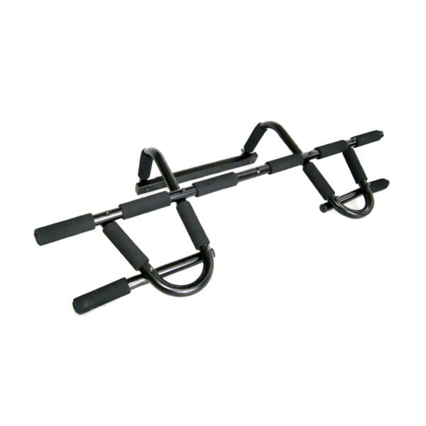 ENER-J Heavy Duty Pull Up Bar for Doorway, Multi Grip Chin Up Bar, Upper Body Fitness Bar for Home Gym Door Frames