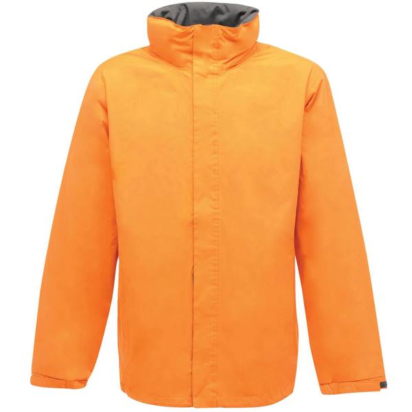 Regatta Professional Mens Standout Ardmore Jacket (Waterproof & Windproof) - Sun Orange/Seal Grey - 
