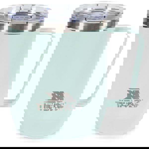 Trespass Nooper Stainless Steel Travel Mug - Teal Mist - 