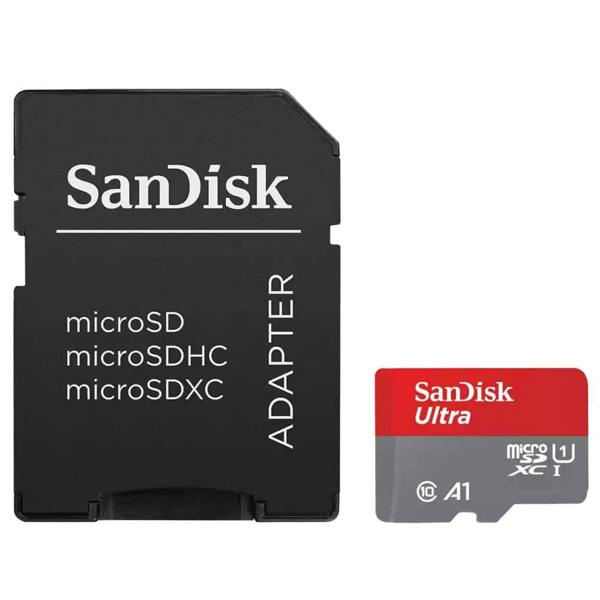 SanDisk Ultra MicroSDXC Card 150MBs A1 Class 10 UHS-I with Adapter - 1.5TB