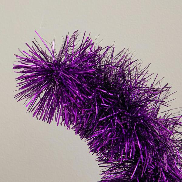 Samuel Alexander 42cm Standing Scaredy Cat Halloween Decoration in Purple