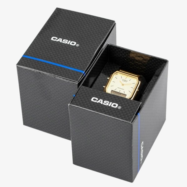 Casio Mens Vintage Rubber Watch W-218H-1AVEF