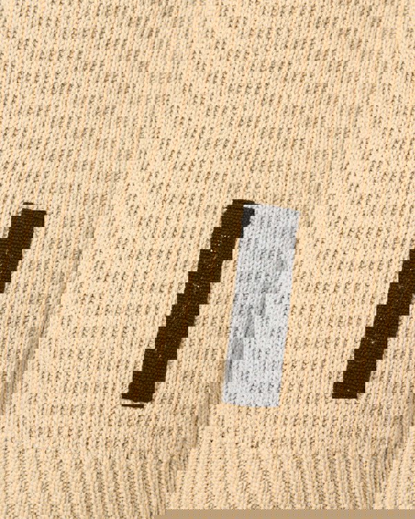 Crosshatch Havaline 1/4 Zip Knit Wheat
