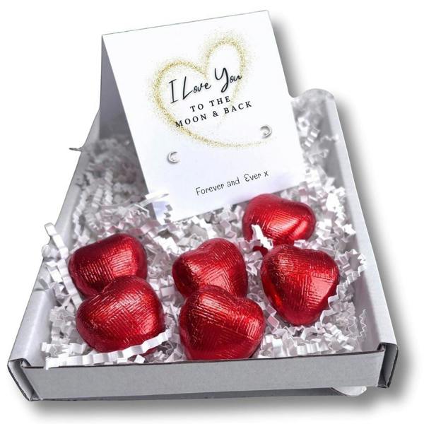 Aye Do Gifts Love You to the Moon & Back Silver Earrings Mini Gift Hamper