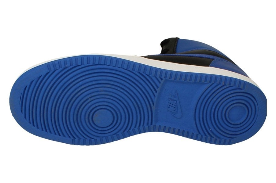 Nike Ebernon Mid Mens Trainers Aq1773  001 - Black Game Royal White 001 - Photo 4