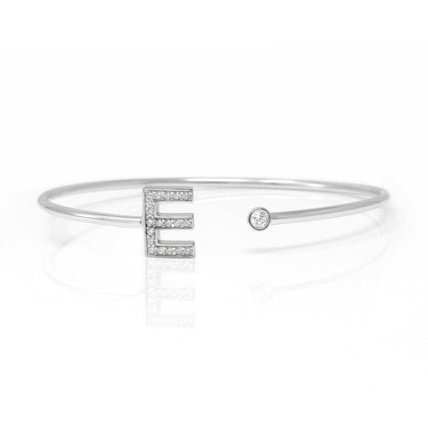 Say It With Me and Mine Bangle - Sterling Silver