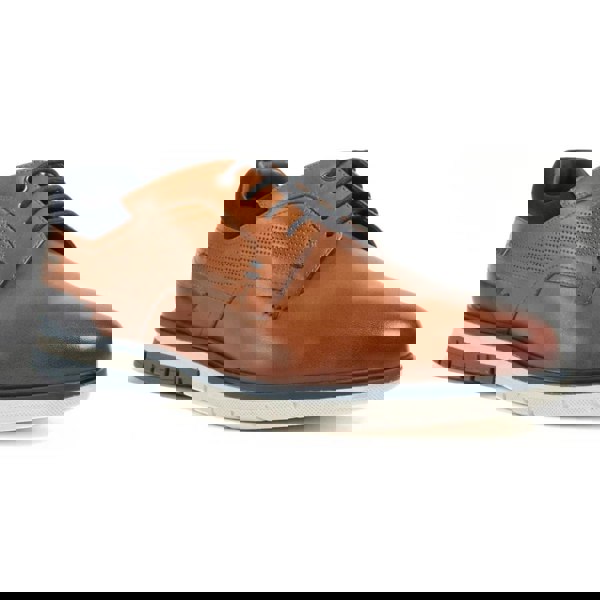 Pod Merlin Leather Men's Tan Lace-Up Shoes