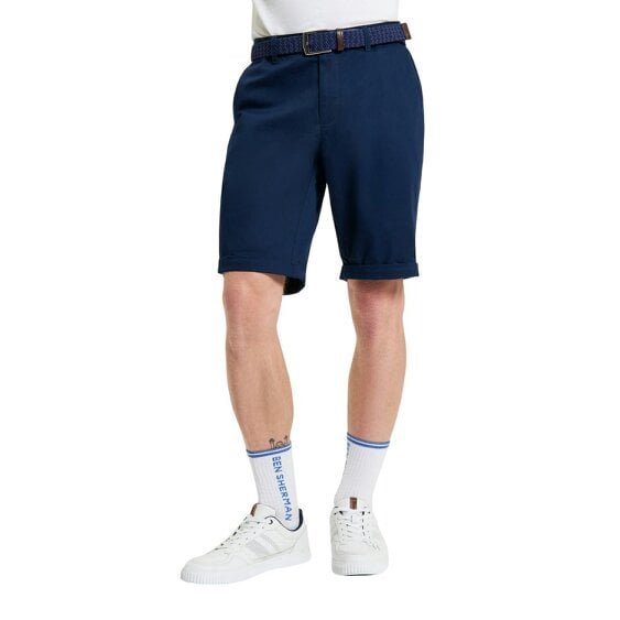 Ben Sherman Mens Signature Chino Shorts - Dark Navy