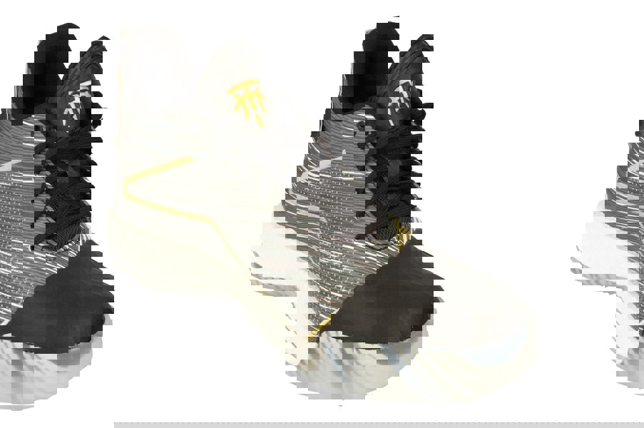 Adidas Tmac Millenium Mens Basketball Trainers Sneakers  EE3678 - Core Black Metallic Gold Ee3678 - Photo 3