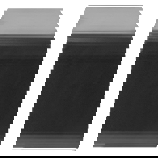 Furniture To Go Joliet Wallmounted Bedside Table in Black and Bamboo