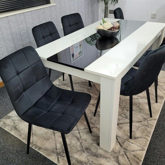 Kosy Koala Dining Table Set with 6 Chairs Dining Room and Kitchen table set of 6