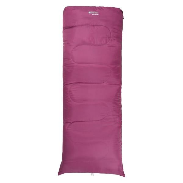 Mountain Warehouse Basecamp 200 Summer Sleeping Bag - Berry - 