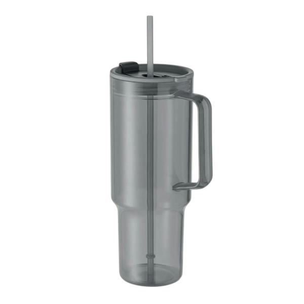 MidOcean Mugora RPET 1200ml Tumbler - Transparent Grey - 