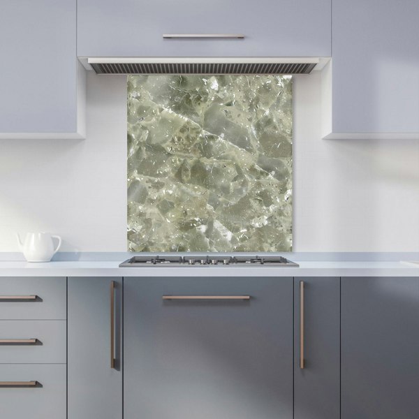 Warren Reed - Designer Sage Green Quartz Effect Kitchen Splashback