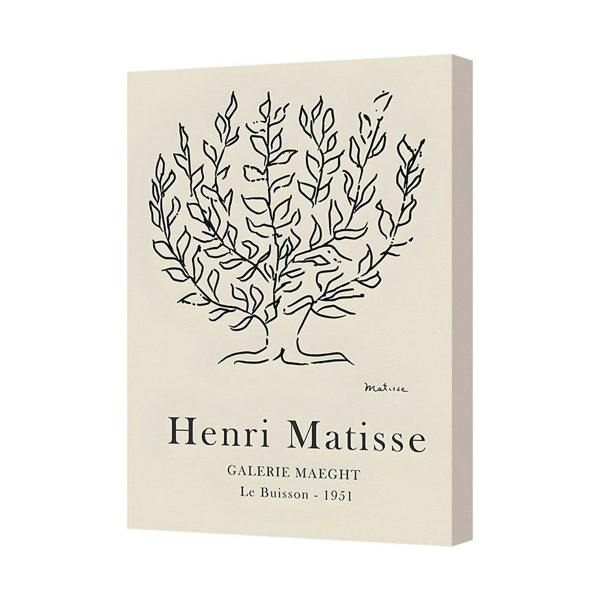 Benjamin Tate Design Henri Matisse Tree Art Canvas Print Galerie Maeght Le Buisson 1951