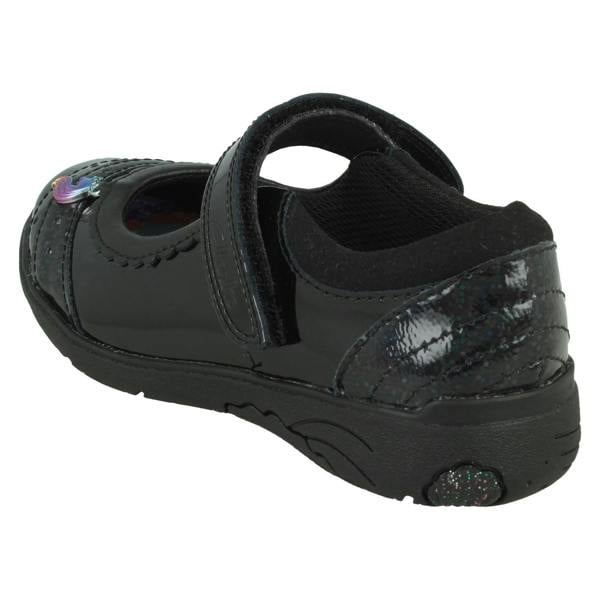 Clarks Girls Clarks Unicorn Charm School Shoes Relda Spark