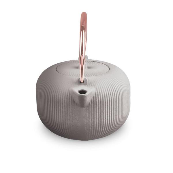 Cast Iron Teapot, 1 L | Matt Taupe | Berlinger Haus BH8939