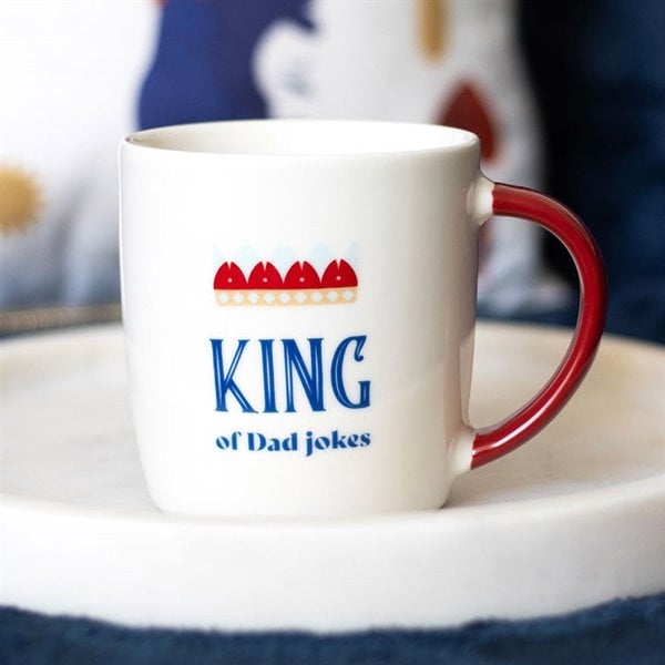Serano King of Dad Jokes Mug