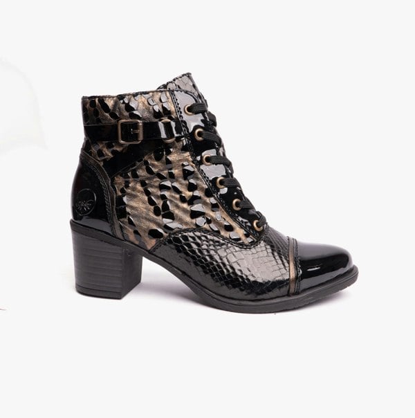 Rieker Y2032-00 Womens Boots Black