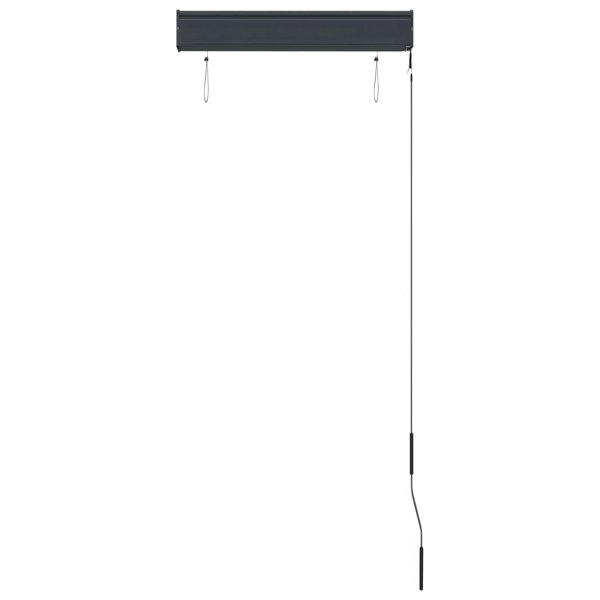 Berkfield Outdoor Roller Blind 60x250 cm Orange and Brown
