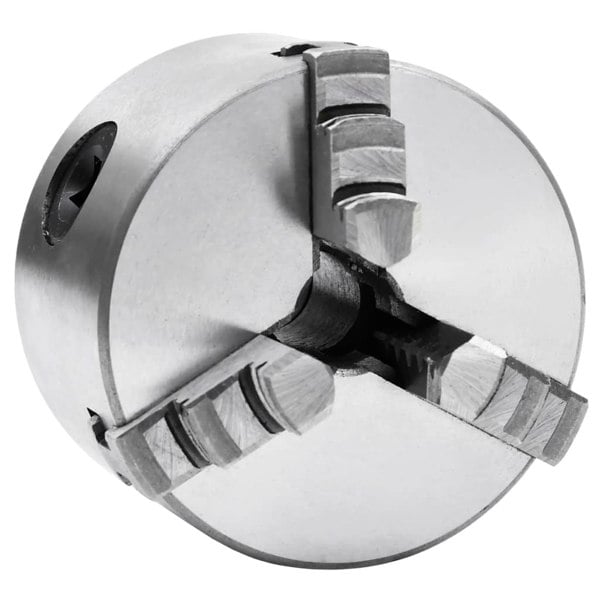 Berkfield 3 Jaw Self-Centering Lathe Chuck 80 mm Steel
