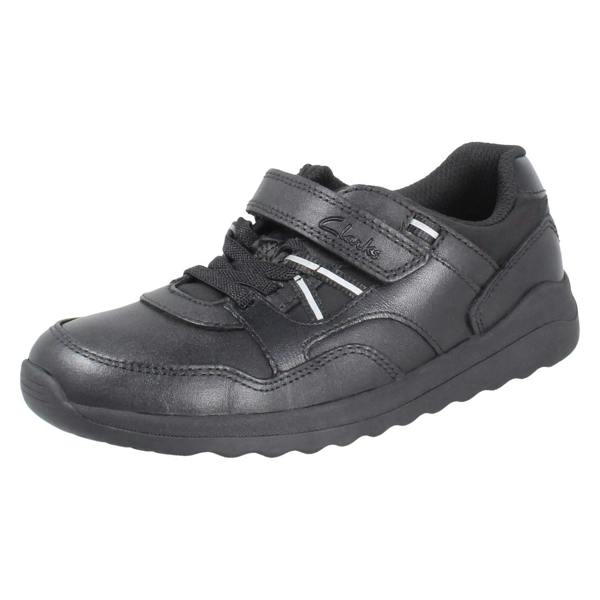 Clarks Boys Clarks Football Inspired School Shoes With Charm Daze Kick