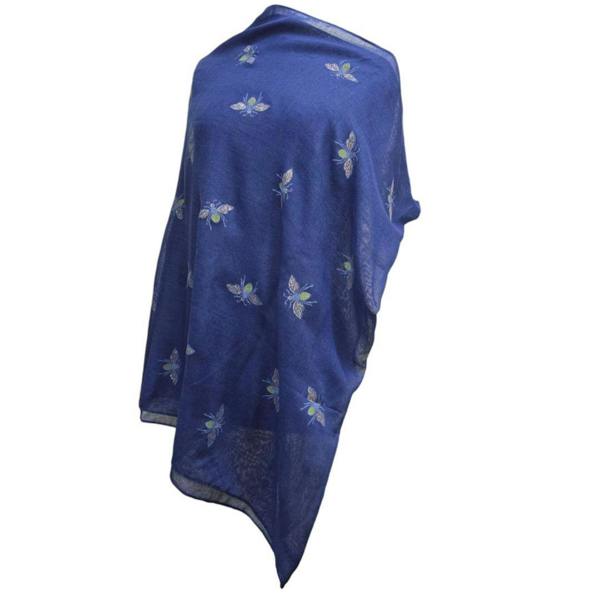 Love EMVY Lightweight Glitter Bee Scarf