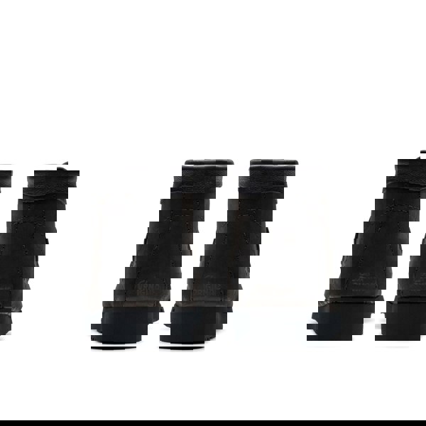 Clarks Originals Wallabee Combi Leather Men's Black Boots